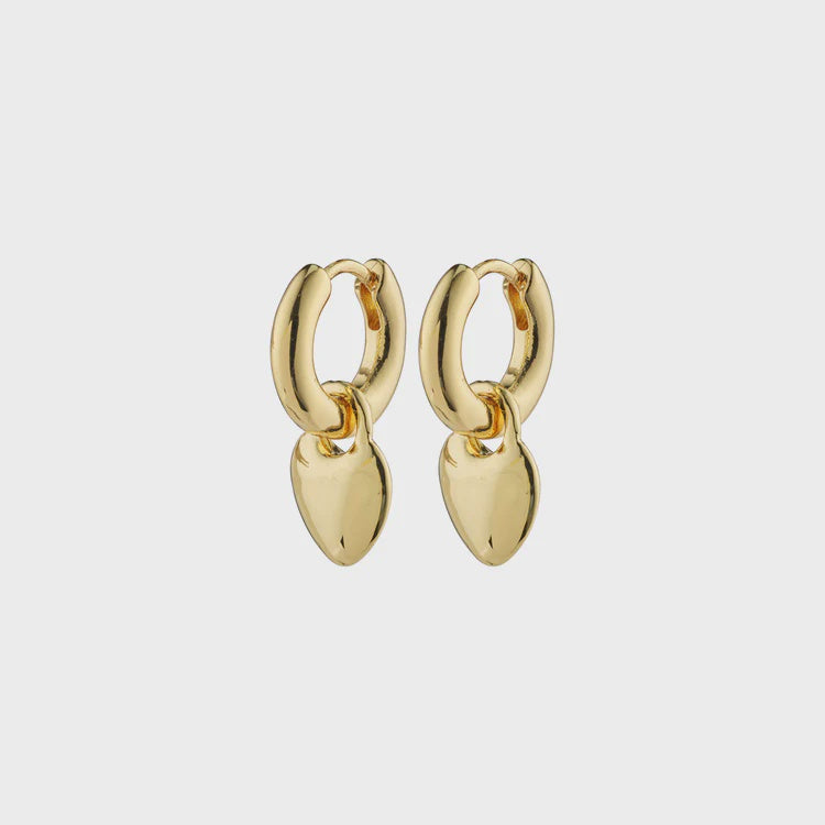Pilgrim Sophia Heart Earrings