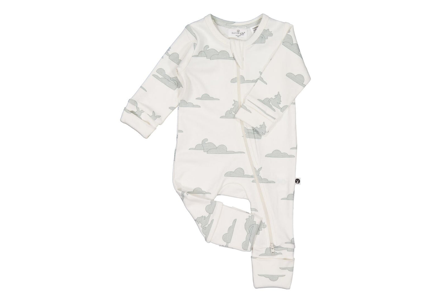 Burrpw & Be Dreamscape long sleeve zip suit