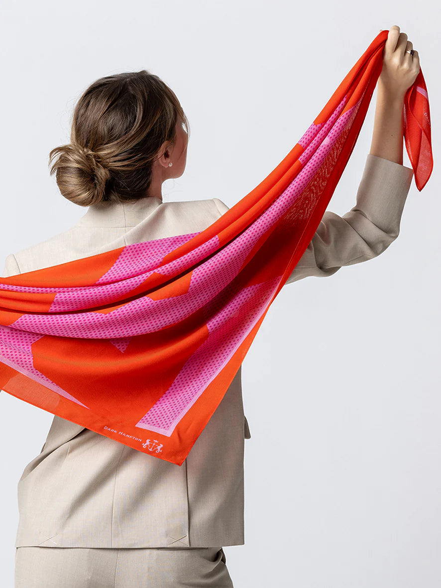 Dark Hampton Have Heart Scarf