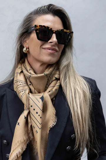 Dark Hampton the Holden Wool Scarf