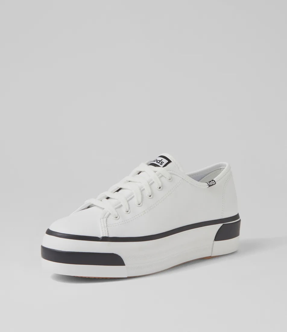 Keds Triple Up Leather Bumper