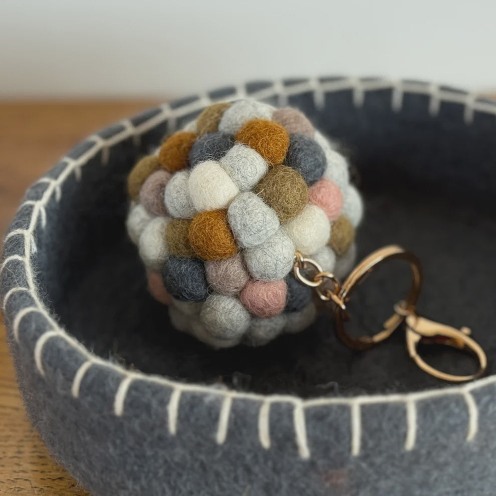 Sheep-ish Key Ring