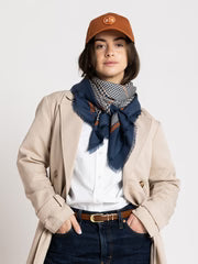 Dark Hampton - The Sutherland Wool Silk Scarf