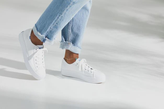 Keds Triple Up Leather White