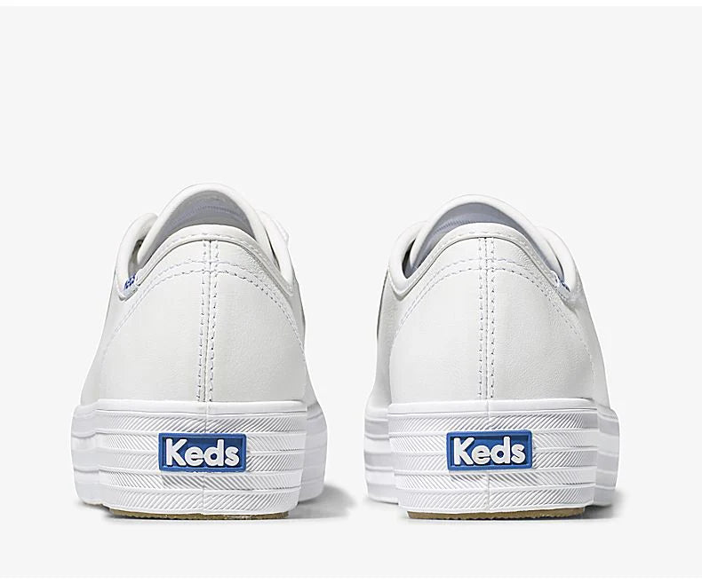 Keds Triple Up Leather White