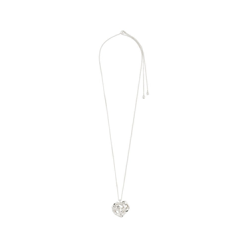 Pilgrim Believe Recycled Necklace - Silver Plated