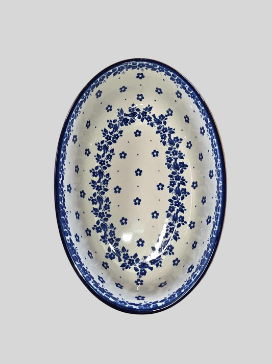 Polish Ceramics Oval Baker