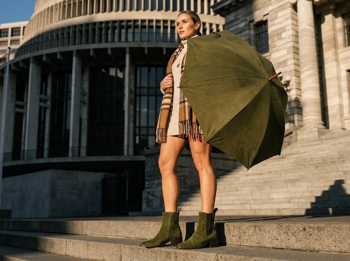 Bresley Dacron Khaki Suede