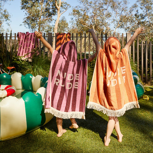 Sage x Clare Nudie Rudie Hooded Towel