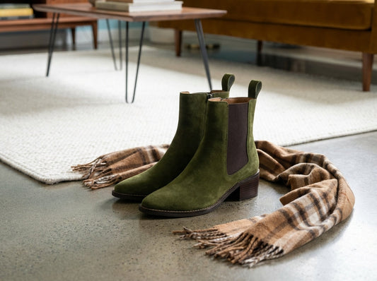 Bresley Dacron Khaki Suede