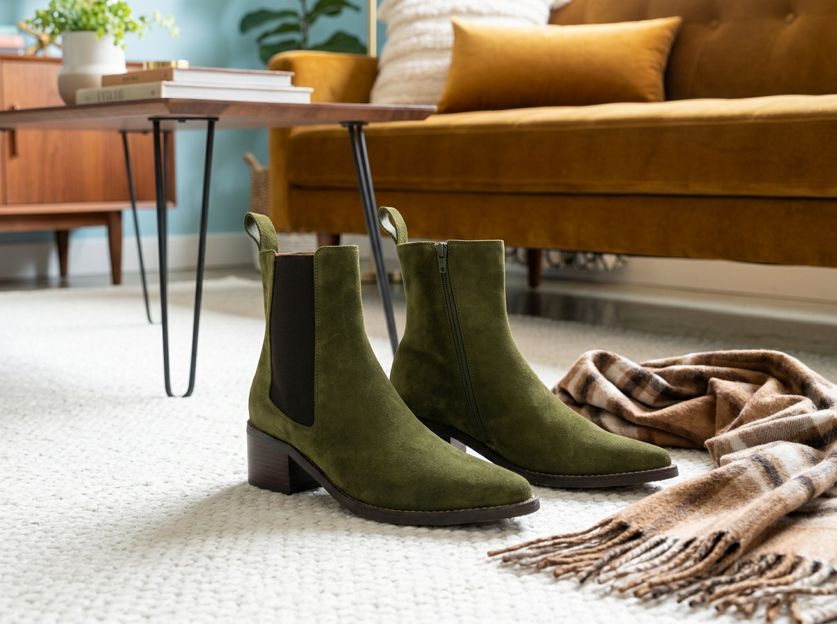 Bresley Dacron Khaki Suede