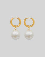 Castel & Co Orb Earrings Pearl