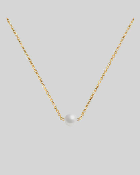 Castel & Co Pearl Necklace Gold