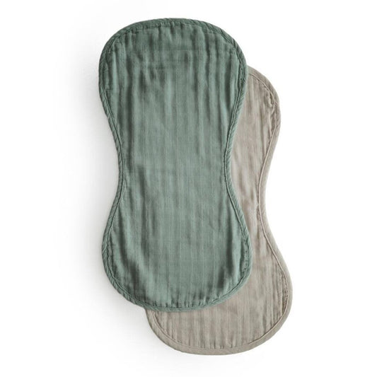 Mushie Burp Cloth Organic Cotton 2 Pack