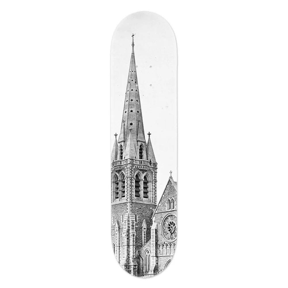 100% NZ Vintage Flowers Skateboard Deck)