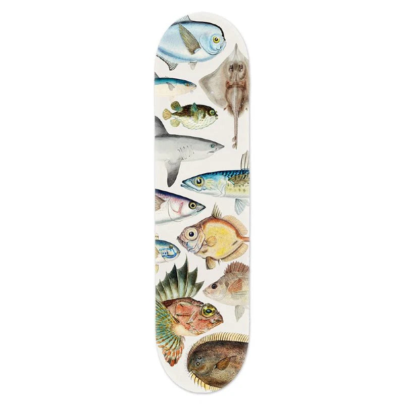 100% NZ Vintage Flowers Skateboard Deck)