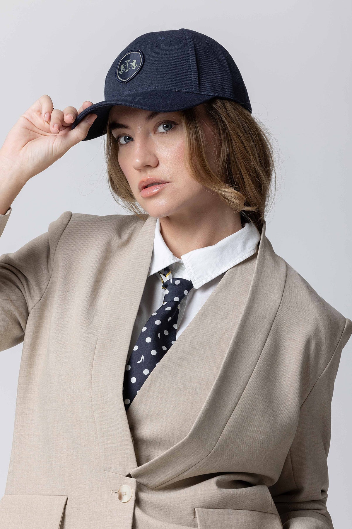 Dark Hampton Portofino Silk Twilly