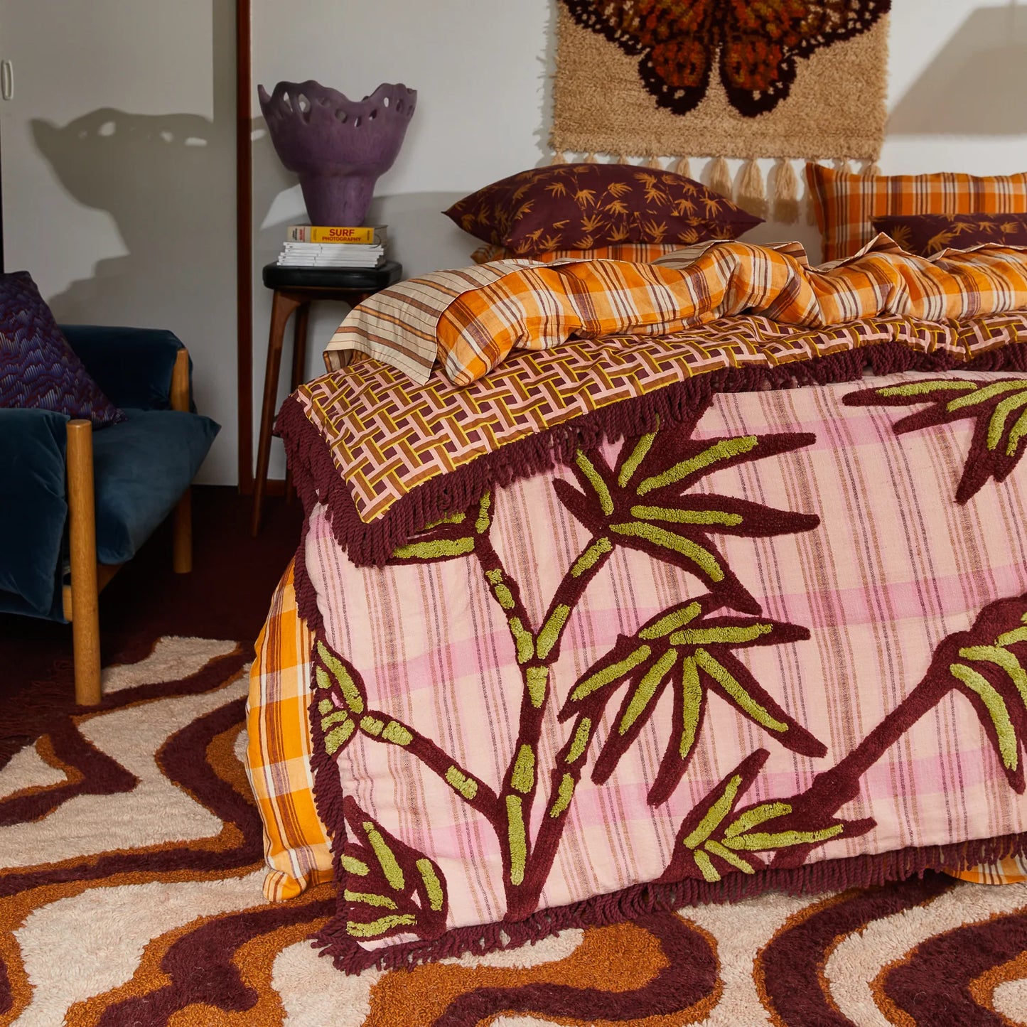 Sage x Clare - Aneta Tufted Blanket