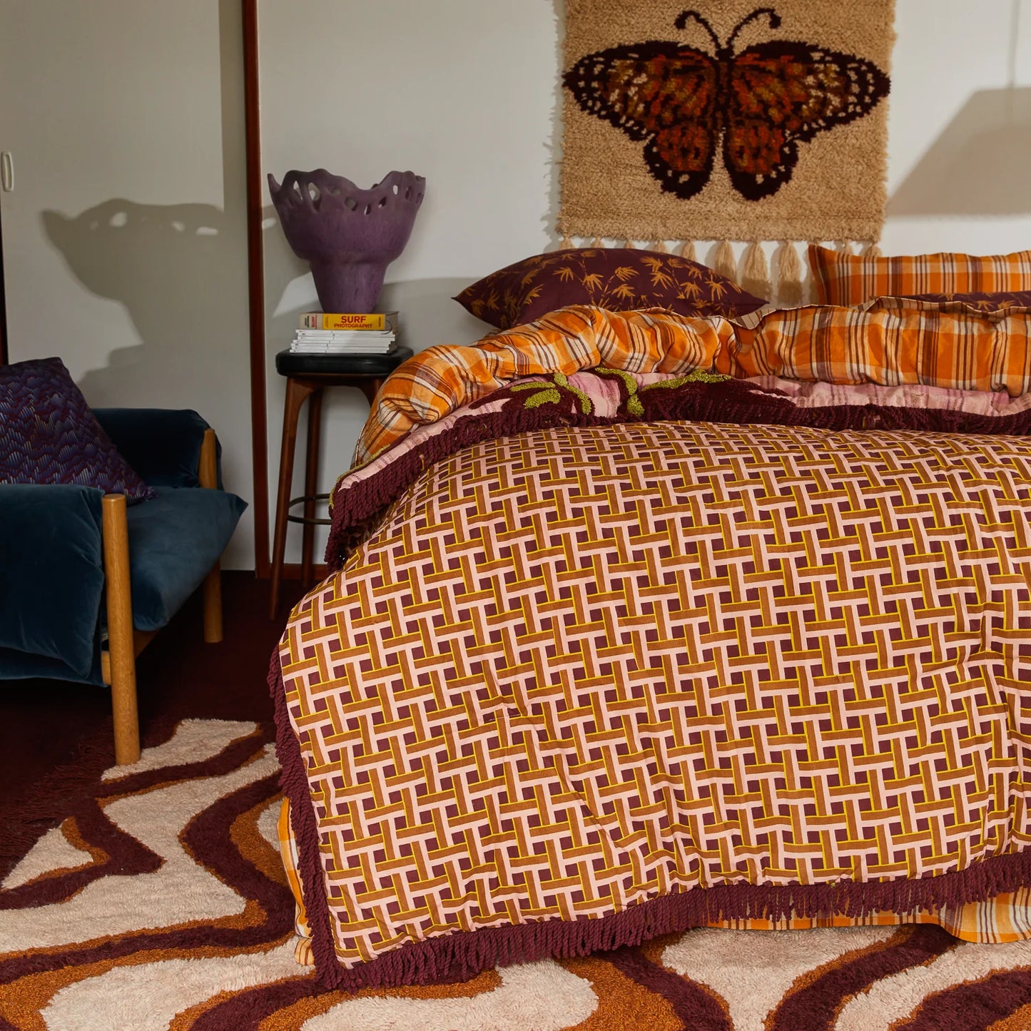 Sage x Clare - Aneta Tufted Blanket