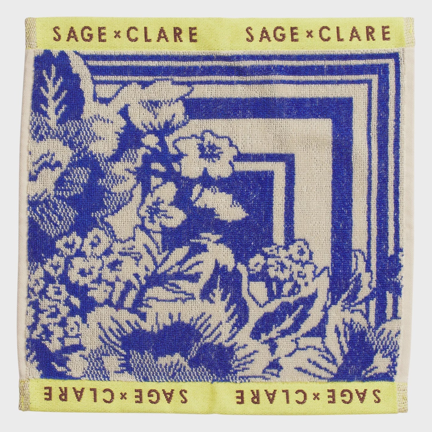 Sage x Clare - Eliza Face Washer Set - Ultrmarine