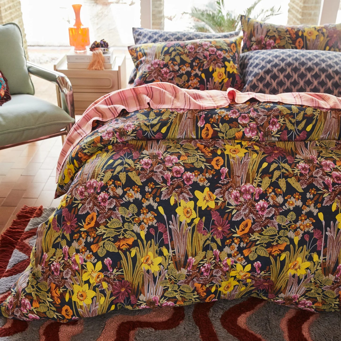 Sage x Clare - Babette Linen Quilt Cover - King