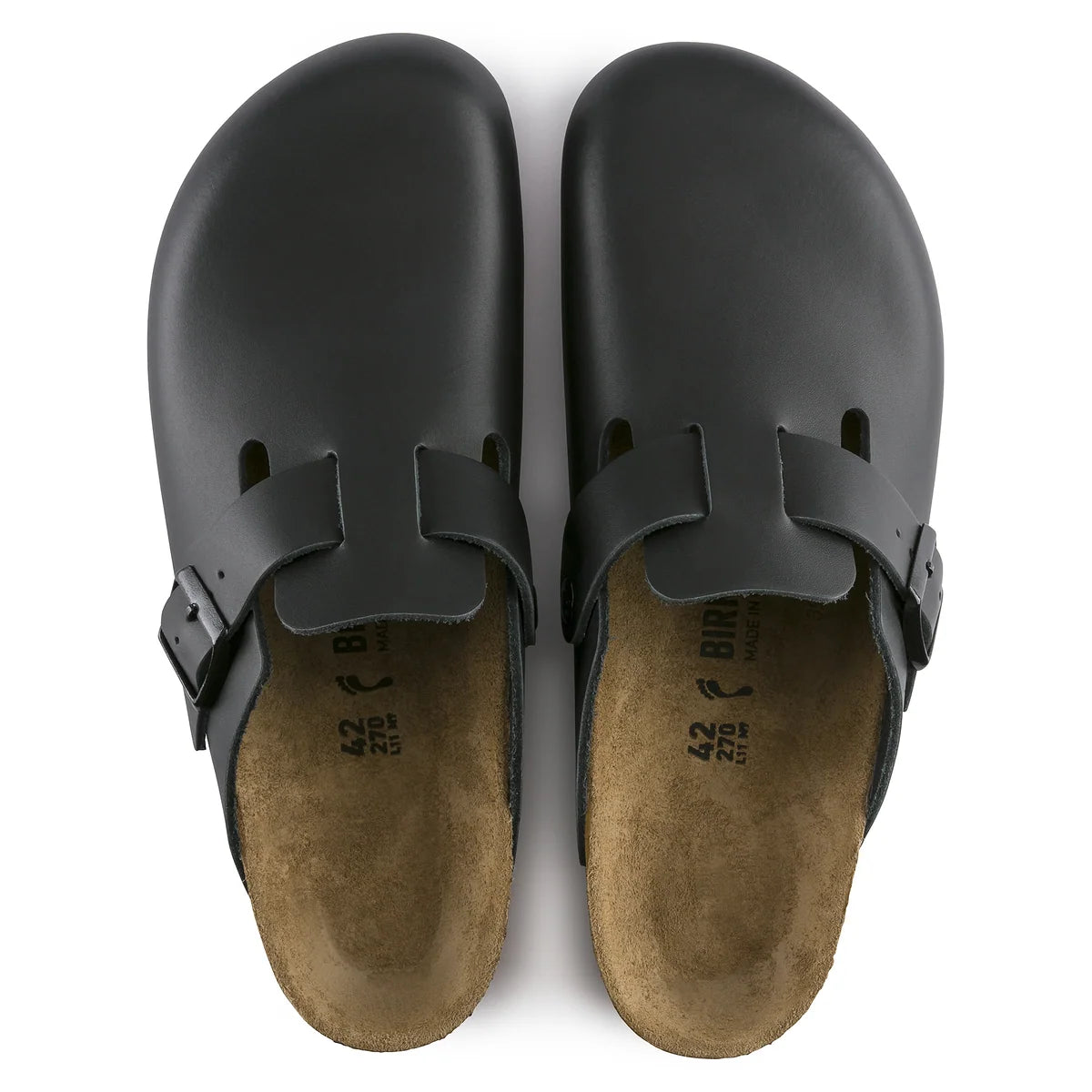 Birkenstock Boston Smooth Leather (Regular)