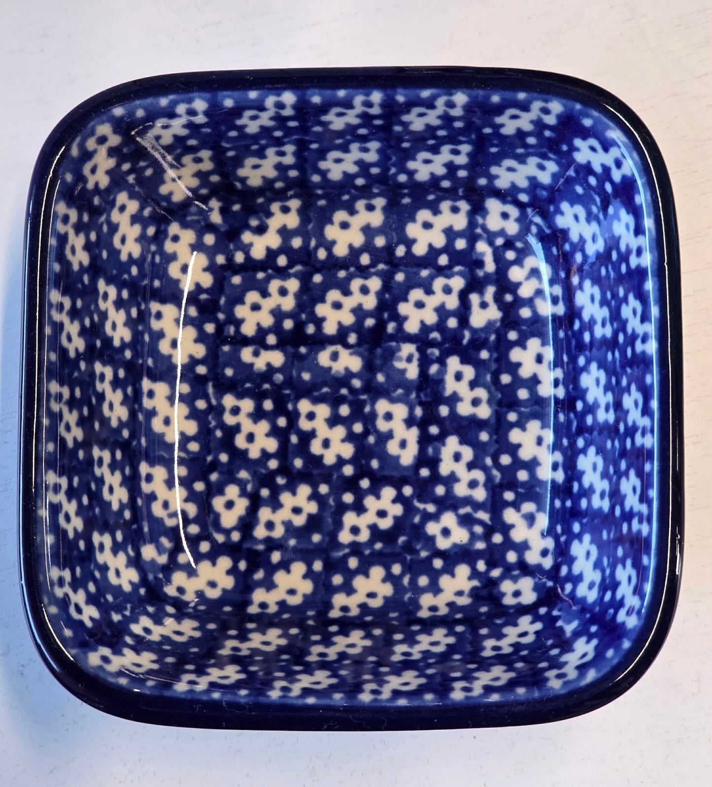 Polish Ceramics Small Square Dish