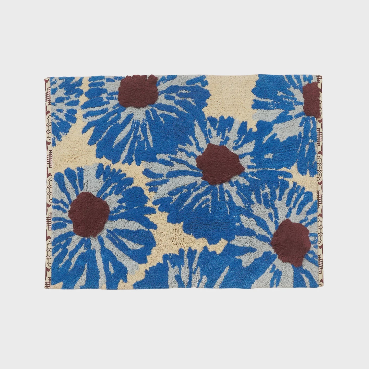 Sage x Clare Isabella Bath Mat - Azure