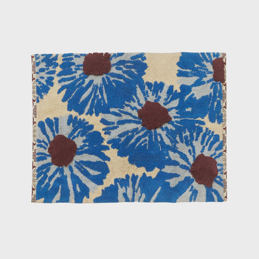 Sage x Clare Isabella Bath Mat - Azure