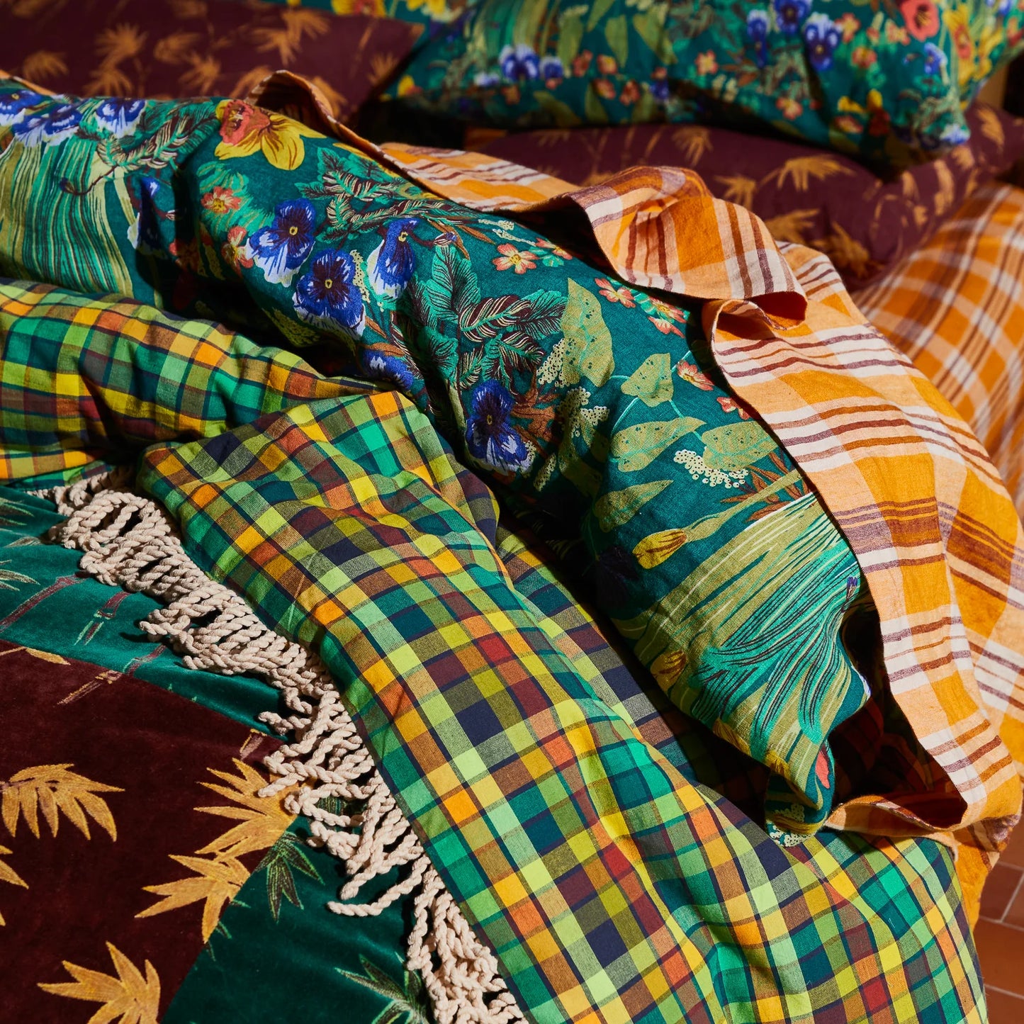 Sage x Clare - Babette Linen Quilt Cover - King