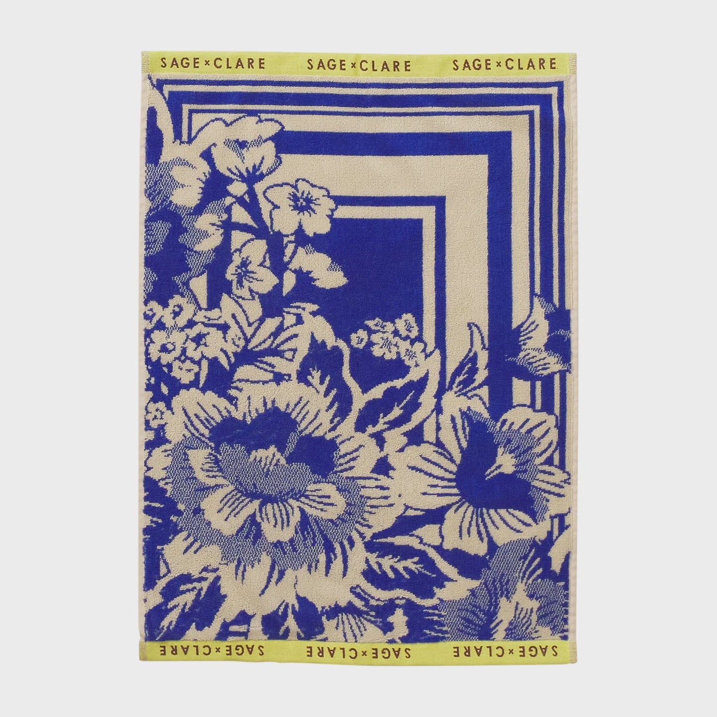 Sage x Clare - Eliza Hand Towel - Ultramarine