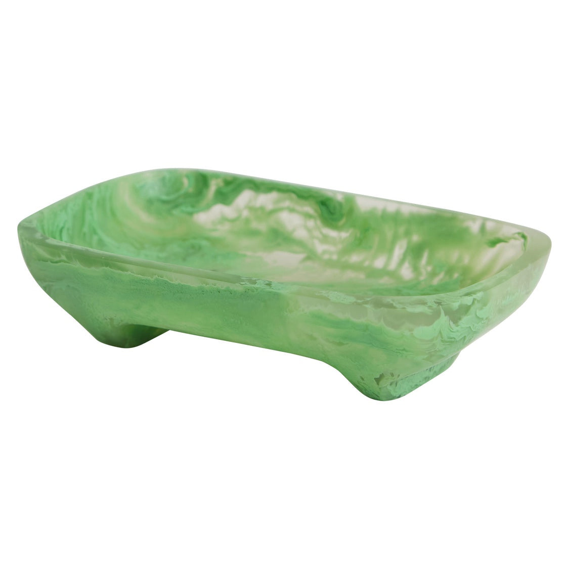 Sage x Clare Daja Soap Dish - Emerald